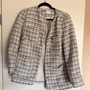 Women's Blazer with Pearl Buttons
